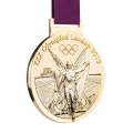 Großhandel Preis maßgeschneiderte Medaillen Souvenir Blank Gold Finisher Sport Gymnastic Award Medaille mit Band